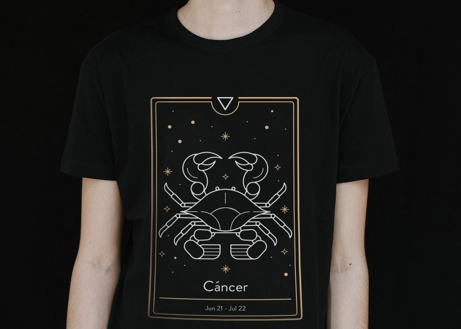 Soy Cancer | Playera | hombre, mujer, playera, Zodiaco | Stockholm Company